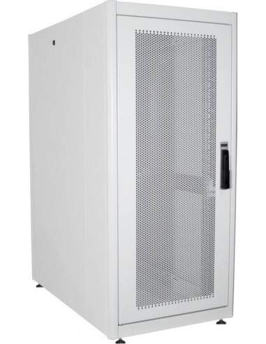 Armadio 26 Unitã€ 19" Per Reti E Server Misure (A)1299 X (L)600 X (P)1000 Mm. Colore Grigio Chiaro