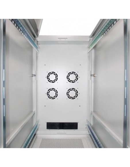 Armadio 26 Unitã€ 19" Per Reti E Server Misure (A)1299 X (L)600 X (P)1000 Mm. Colore Grigio Chiaro