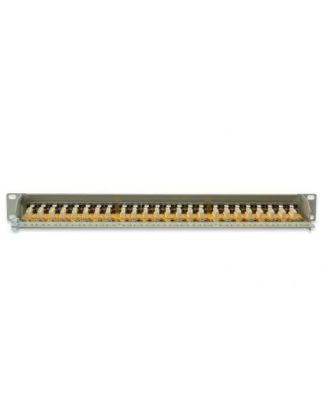Pannello Patch 19" Schermato 24 Porte 8 Poli Rj45 Per Reti Categoria 6 - 1 Unita'