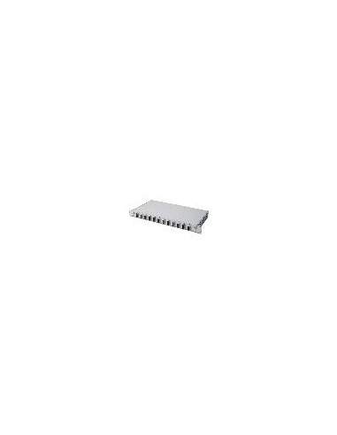 Pannello Estraibile 19" Per Fibra Ottica Con 12 Connettori Sc Duplex Om2 Pannello Estraibile 19" Per Fibra Ottica Con 12 Connettori Sc Duplex Om2