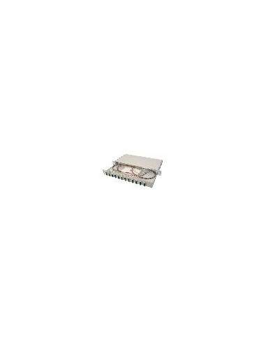 Pannello Estraibile 19" Per Fibra Ottica Con 12 Connettori Sc Duplex Om2 Pannello Estraibile 19" Per Fibra Ottica Con 12 Connettori Sc Duplex Om2