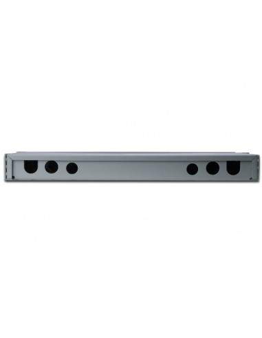 Pannello Estraibile 19" Per Fibra Ottica Con 12 Connettori Lc Om3 Multimode Pannello Estraibile 19" Per Fibra Ottica Con 12 Connettori Lc Om3 Multimode