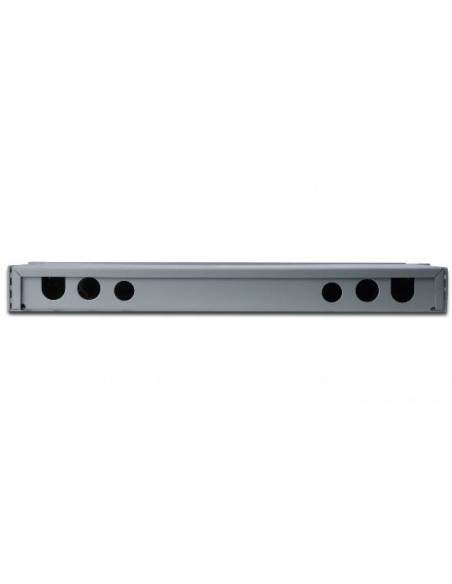 Pannello Estraibile 19" Per Fibra Ottica Con 12 Connettori Lc Om3 Multimode Pannello Estraibile 19" Per Fibra Ottica Con 12 Connettori Lc Om3 Multimode