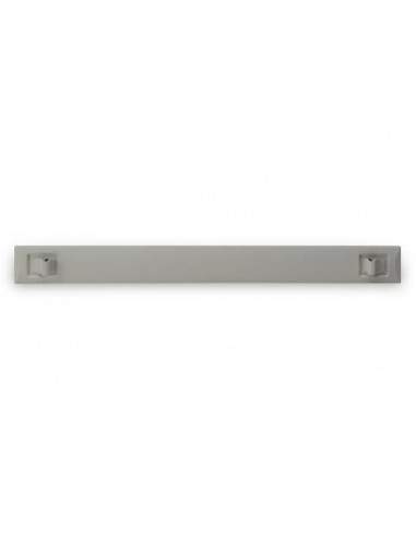 Pannello Cieco 1 Unita' Per Armadi Rack 19" Con Clip Colore Grigio