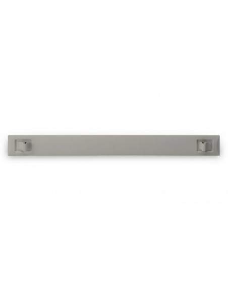 Pannello Cieco 1 Unita' Per Armadi Rack 19" Con Clip Colore Grigio