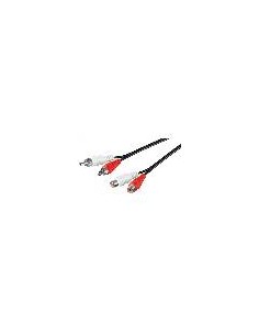 Cavo Audio Video 2 Connettori Rca Maschio/Femmina Mt. 1,50 2