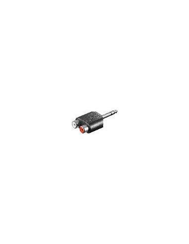 Adattatore Audio Connettori 6,35Mm. Maschio Stereo - 2 X Rca Femmina