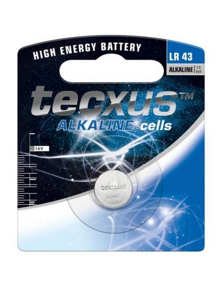 Pila A Bottone Alcalina 1,5 Volt Lr43