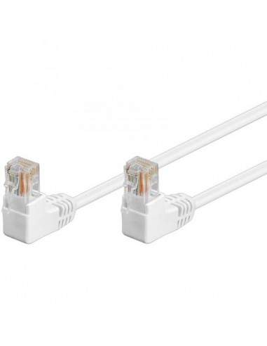 Cavo Rete Utp Cat.5E Connettori Rj45 A 90 Gradi Mt 1