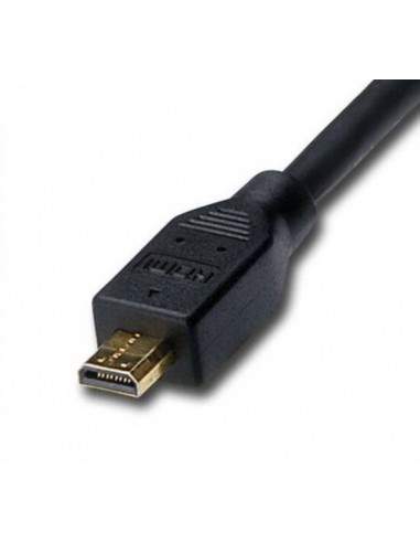 Cavo Hdmi High Speed With Ethernet Connettori Micro Hdmi "D" Maschio/ Hdmi "A" Maschio Mt. 3