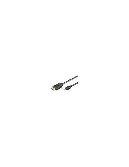 Cavo Hdmi High Speed With Ethernet Connettori Micro Hdmi "D" Maschio/ Hdmi "A" Maschio Mt. 3