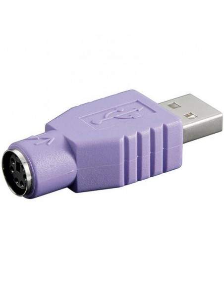 Adattatore Usb Maschio - Ps2 Femmina Per Tastiera