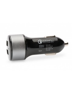 Caricabatteria Per Auto Quick Charge 3,0 2 Porte 3 Ampere Max 2