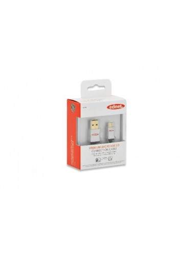 Cavo Usb 2.0 In Blister Connettori A - Micro B Mt 0,25