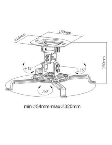 Supporto Da Soffitto Per Videoproiettore