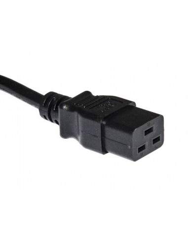 Cavo Alimentazione Connettori C14 Maschio C19 Femmina Mt 1,80