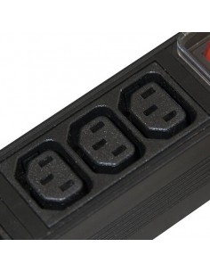Multipresa 9 Prese Femmina Iec C13 Per Armadi Rack 19". 2