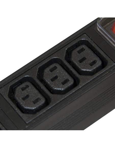 Multipresa 9 Prese Femmina Iec C13 Per Armadi Rack 19".