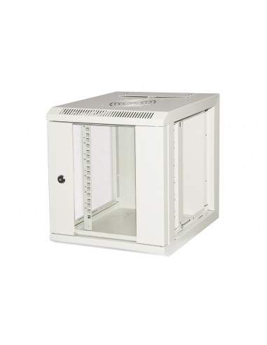 Armadio Rack 10" 6 Unita' In Acciaio Colore Grigio