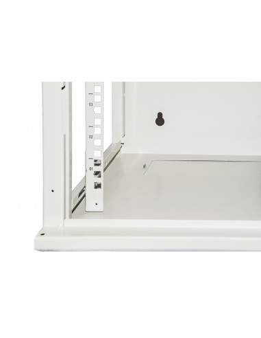 Armadio Rack 10" 6 Unita' In Acciaio Colore Grigio