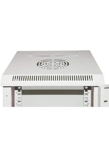 Armadio Rack 10" 6 Unita' In Acciaio Colore Grigio