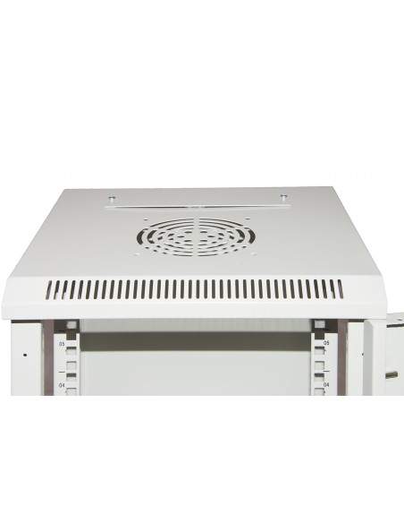 Armadio Rack 10" 6 Unita' In Acciaio Colore Grigio