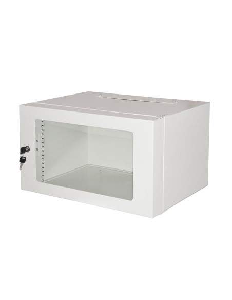 Armadio Rack 19" 6U Profondita' 360 Mm Colore Grigio