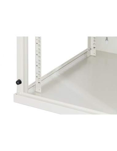 Armadio Rack 19" 6 Unita' Da Muro (A)350X (L)540 X Profondita' 600 Mm. Colore Grigio Chiaro