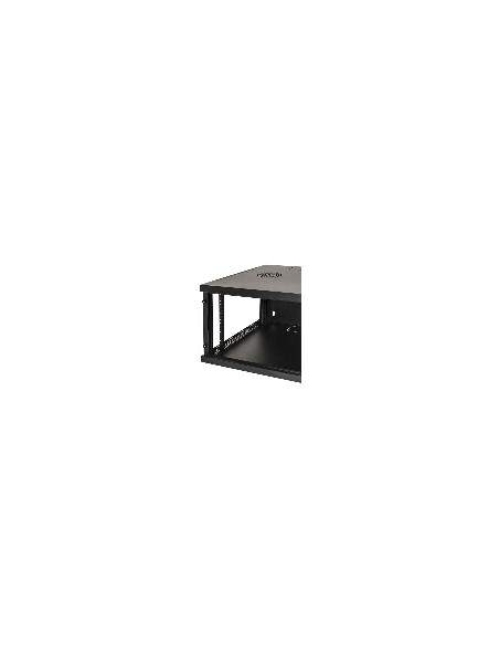 Armadio Rack 19" 6 Unita' Da Muro (A)350X (L)540 X Profondita' 600 Mm. Colore Nero