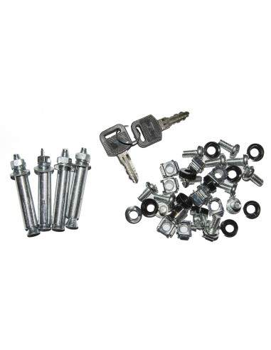 Armadio Rack 19" 6 Unita' Da Muro (A)350X (L)540 X Profondita' 600 Mm. Colore Nero