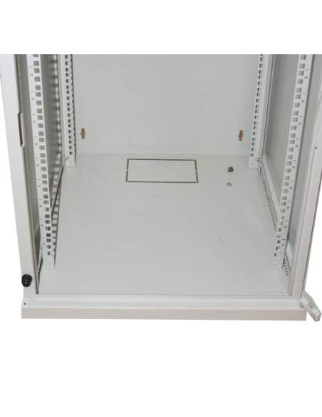 Armadio Rack 19" 6 Unita' Da Muro Per Reti (A)350 X (L)540 X (P) 450 Mm Colore Grigio