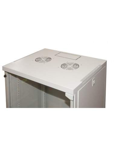 Armadio Rack 19" 6 Unita' Da Muro Per Reti (A)350 X (L)540 X (P) 450 Mm Colore Grigio