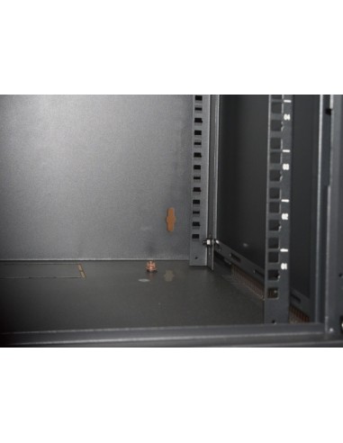 Armadio Rack 19" 6 Unita' Da Muro Per Reti (A)350 X (L)540 X (P) 450 Mm Colore Nero