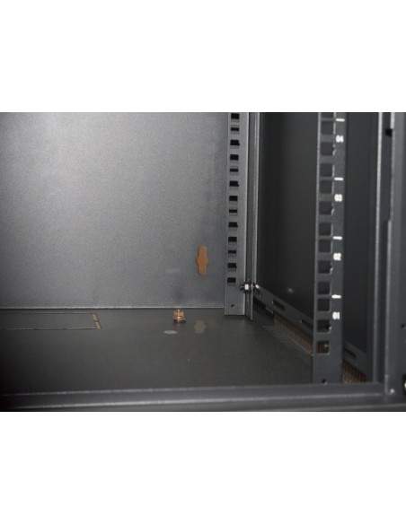 Armadio Rack 19" 6 Unita' Da Muro Per Reti (A)350 X (L)540 X (P) 450 Mm Colore Nero