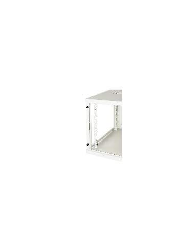 Armadio Rack 19" 9 Unita' Da Muro (A)490X (L)540 X Profondita' 600 Mm. Colore Grigio Chiaro