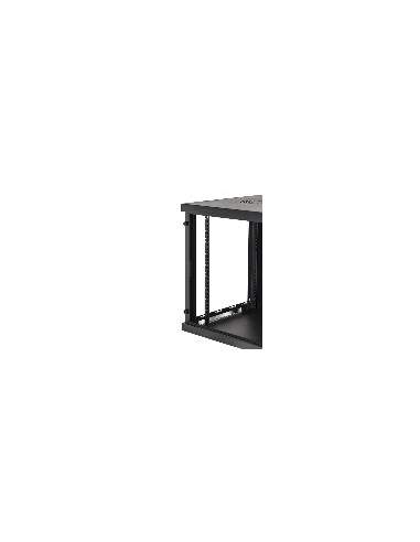 Armadio Rack 19" 9 Unita' Da Muro (A)490X (L)540 X Profondita' 600 Mm. Colore Nero