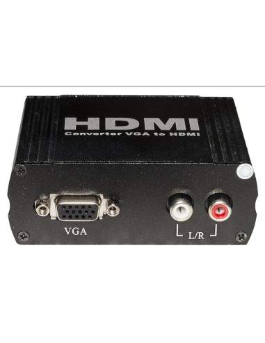 Convertitore Vga+Audio Rca A Video Hdmi