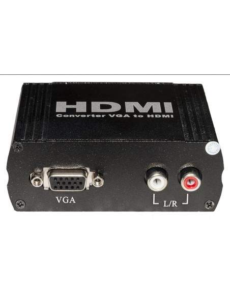 Convertitore Vga+Audio Rca A Video Hdmi
