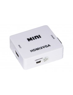 Mini Convertitore Hdmi - Vga Per 1 Dispositivo Hdmi Con Video Vga