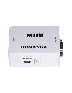 Mini Convertitore Hdmi - Vga Per 1 Dispositivo Hdmi Con Video Vga 2