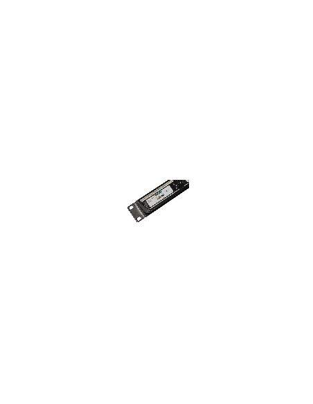 Pannello Patch 19" Non Schermato Utp 24 Porte 8 Poli Rj45 Per Reti Categoria 6 Nero