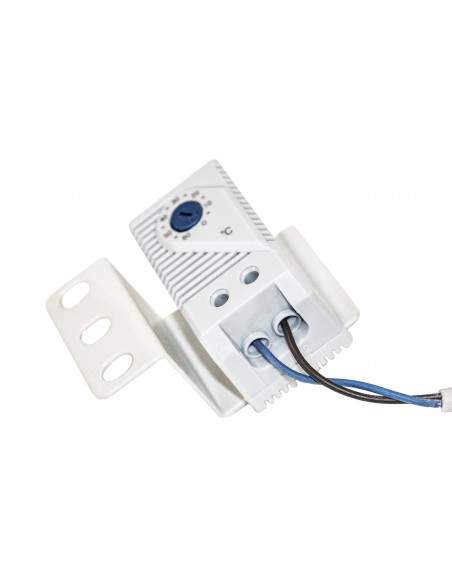 Modulo 4 Ventole A Soffitto Colore Grigio Per Armadi 22/42U Profondi 1000 Link