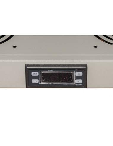 Modulo 2 Ventole Raffreddamento Con Display Grigio