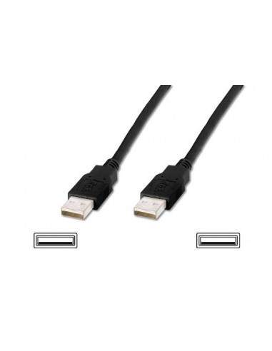 Cavo Usb 2.0 Connettori 2Xa Maschio Mt. 1 - Colore Nero