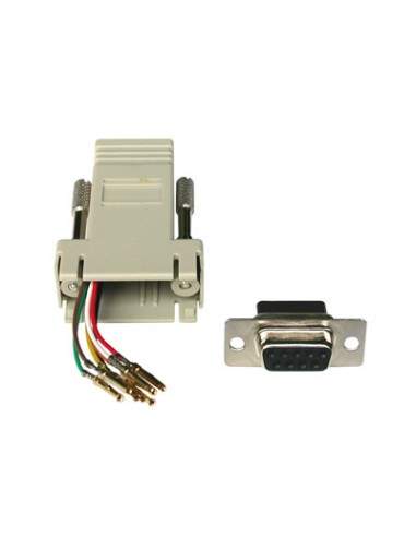 Connettore Modulare 9 Poli Femmina - 8 Poli Rj45