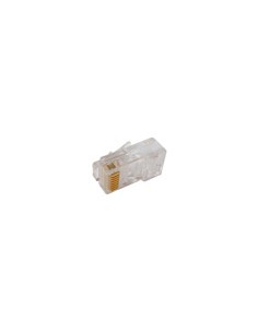 Connettore Plug 8 Poli Cat. 5E Utp Rj45 Non Schermato Per Cavo Rete Solido 2
