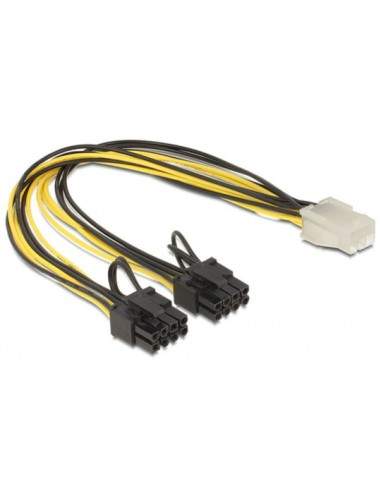 Cavo Alimentazione Pci Express 6 Poli - 2 X 8 Poli Maschio
