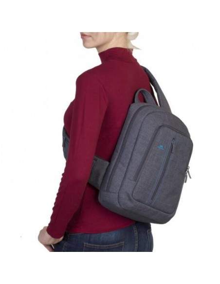 Borsa Per Notebook 13,3" A Zaino Colore Grigio