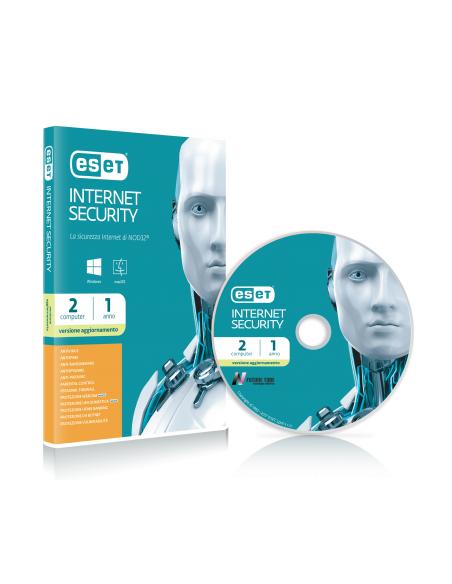 Box Eset Internet Security 1 Anno 2 Utenti Nod32 Rinnovo Box Eset Internet Security 1 Anno 2 Utenti Nod32 Rinnovo