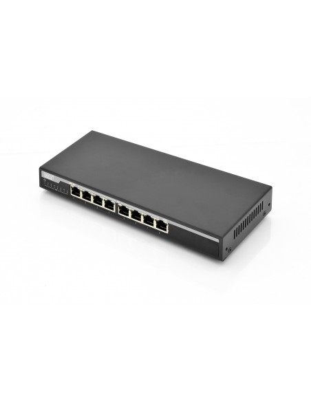 Switch Rete Poe 8 Porte 10/100/1000 Gigabit Digitus Switch Rete Poe 8 Porte 10/100/1000 Gigabit Digitus